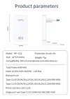 HP-C35 45 Watt GaN Şarj Adaptörü 100 Cm Kablo 2-Port Fast Charger Hızlı Şarj Seti Type-C Kablo Dahildir Quick Charge 3.0