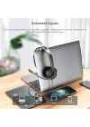 HT106 USB Kablolu Mikrofonlu Kulak Üstü Kulaklık - PC, Laptop, Tablet, Telefon Uyumlu, Ergonomik Kulak Yastıkları, İş, Oyun, Çağrı Merkezi için, Esnek Mikrofonlu Kulak Üstü Kulaklık Siyah