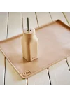 Hüp + Up -Şişe + Pipet - Woody Brown/Powder Grey