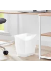 iDesign 64720EU Spa Rechteckiger Mülleimer, 11 Liter, mattiert