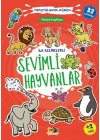 İlk Kelimelerle Sevimli Hayvanlar Yapıştır-Boya-Öğren