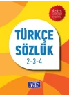 İlköğretim Türkçe Sözlük Karton Kapak 2-3-4