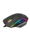 INCA IMG-344T RGB 6 Led 7200DPI 8D Macro Keys Professional Gamıng Mouse,Profesyonel Oyuncu Mouse, Programlanabilir 8 Tuş, 10 Farklı RGB Modu,Hızlı Profil Oluşturma, Performans Ve Hız