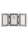 İnci bordür, 2,5 x 3,5 cm, üçlü, kalay
