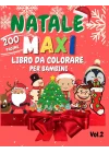 Independently published Natale MAXI Libro da colorare per bambini: Bambini 3-6 Anni | 200 disegni da colorare in tema Natalizio - Regalo per bambini 3-6 anni