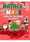 Independently published Natale MAXI Libro da colorare per bambini: Bambini 3-6 Anni | 200 disegni da colorare in tema Natalizio - Regalo per bambini 3-6 anni