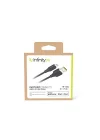 Infinitylab by - InstantConnect Kablo USB-A Lightning,Siyah,1.5m