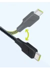 Infinitylab by - InstantConnect Kablo USB-A USB-C,Siyah,1.5m