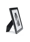 International Designs Bilderrahmen, Holz, matt, klassisch 5x7-Inches schwarz
