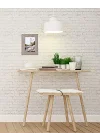 International Designs Rustikal Fashion breit Linear graywash Holz Bilderrahmen, 5 x 7, grau