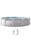 İntex 26712 366x76cm Premium Prefabrik Havuz Seti 220v Filtreli