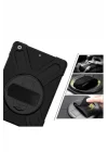 iPad 10.2 2021 (9.Nesil) Defender Tablet Silikon - Siyah