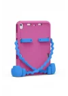 iPad 10.2 2021 (9.Nesil) Eva Boxer Tablet Silikon - Pembe Koyu 2