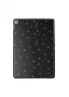 iPad 10.2 2021 (9.Nesil) Simli Parlak Görünümlü ile Uyumlu Tablet Koton Kılıf-Siyah