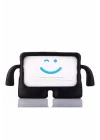 iPad 9.7 2017 (5.Nesil) ile Uyumlu iBuy Standlı Tablet Kılıf-Siyah - Beyaz 1