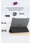iPad Air 11 2025 M3 Çip ile Uyumlu Katlanabilir Standlı Smart Cover Tablet Kılıfı
