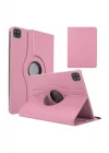 iPad Air 11 2025 M3 SBT Dönebilen Standlı Kılıf - Pembe Açık 2