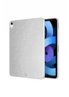 iPad Air 11 2025 M3 Simli Parlak Görünümlü JoieCreatif Tablet Koton Kılıf - Pembe Koyu 3