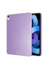 iPad Air 11 2025 M3 Simli Parlak Görünümlü JoieCreatif Tablet Koton Kılıf - Pembe Koyu 3
