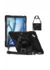 iPad Air 13 2025 M3 Defender Tablet Silikon - Siyah