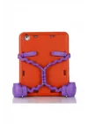 iPad ile Uyumlu 2 3 4 Eva Boxer Tablet Silikon - Kırmızı 2