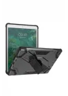iPad ile Uyumlu 9.7 2017 (5.Nesil) Defens Tablet Silikon - Siyah