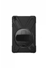 iPad ile Uyumlu 9.7 2017 (5.Nesil) Kılıf Defender Tablet Silikon - Siyah