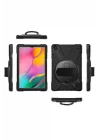 iPad Mini ile Uyumlu 4 Defender Tablet Silikon - Siyah