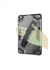 iPad Mini ile Uyumlu 5 Defens Tablet Silikon - Siyah
