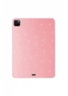 iPad Pro 11 2020 (2.Nesil) Simli Parlak Görünümlü ile Uyumlu Tablet Koton Kılıf-Gümüş 4
