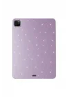 iPad Pro 11 2020 (2.Nesil) Simli Parlak Görünümlü ile Uyumlu Tablet Koton Kılıf-Gümüş 4