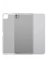 iPad Pro 13 2024 Kılıf Tablet Süper Silikon Kapak - Şeffaf