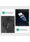iPhone Type-C to Lightning Örgülü Hızlı Şarj ve Data Kablosu - Hızlı Şarj, MFi Sertifikalı Uyumluluk, Dayanıklı Yapı
