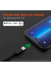 iPhone Type-C to Lightning Örgülü Hızlı Şarj ve Data Kablosu - Hızlı Şarj, MFi Sertifikalı Uyumluluk, Dayanıklı Yapı
