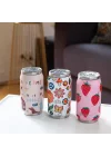 Isı Yalıtımlı Kutu Çelik Termos Matara 280ML Strawberry