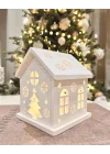 Işıltılı Dekoratif Tealight veya LED Tutucu Ev Modeli