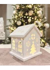 Işıltılı Dekoratif Tealight veya LED Tutucu Ev Modeli