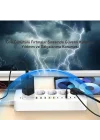 Isıya Dayanıklı Power Tuşlu 5li Grup Priz 5xusb 5x Type-c Çıkışlı Priz 4 Mt Kablolu