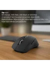 IWM-397T Kablosuz Mouse | 7D Sessiz Tuş 500mAh Şarjlı LED Gösterge Paneli 3200 DPI