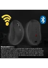 IWM-397T Kablosuz Mouse | 7D Sessiz Tuş 500mAh Şarjlı LED Gösterge Paneli 3200 DPI