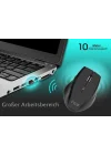 Iwm-500Gl Nano Laser Kablosuz Mouse, 2.4Ghz 800-1600Dpi