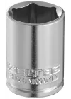Izeltaş 1107060013 1/4 Altı Köşe Lokma Anahtar, Krom, 13 mm