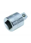 İzeltaş 1513060003 M Lokma Adaptörü, Krom, 1/2, 3/4
