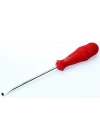 Izeltaş 4320184580 Rod Seri Yıldız Uçlu Tornavida, Kırmızı, 4.5 X 80 Mm