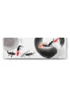 Japon Balıkları Panorama Tablo - 150x50cm