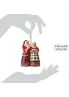Jim Shore Hg Santa & Mrs. Claus Süsü