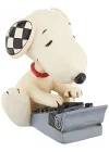 Jim Shore Peanuts Snoopy Yazma Minyatür Heykelcik, 7,5 cm, Çok Renkli