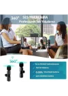 K9-D2 TYPE-C Lightning Dönüştürücülü Wireless Kablosuz Çiftli Yaka Mikrofonu