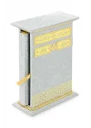 Kabe Harameyn Muhafazalı Kuran-ı Kerim - Orta Boy - Beyaz