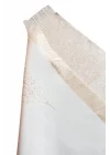 Kabe Motifli Şönil Seccade Krem